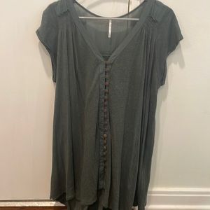 Free people long flowy top